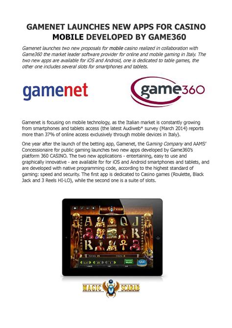 Gamenet casino app